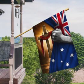 Christian Cross Australian Flag MLH1844F