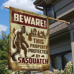 This Property Protected  By Sasquatch Flag DBD2795F
