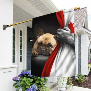 French Bulldog Lover Canadian Flag TRL1296F
