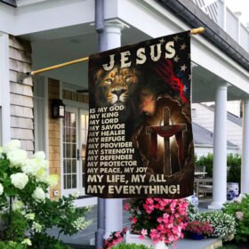 Jesus Flag Jesus Is My God My Everything QNN560F