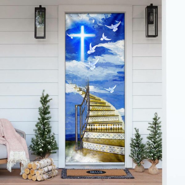 Jesus Door Cover Go To Heaven NTT52D