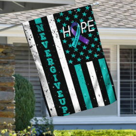 Suicide Prevention Flag Never Give Up LHA1694F
