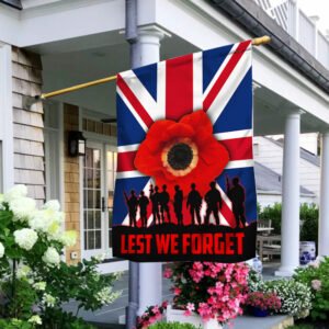Lest We Forget UK Flag Remembrance Day QNK866F