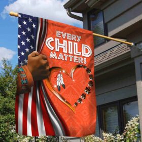 Native American Flag Every Child Matters THB3167Fv2