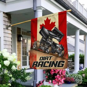 Dirt Racing Canada Flag LHA1678F