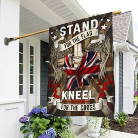 UK Flag Stand For The Flag Kneel For The Cross DBD2813F