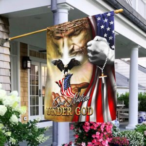 One Nation Under God American Flag THH3361F