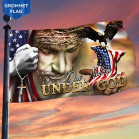 One Nation Under God American Flag THH3361GF