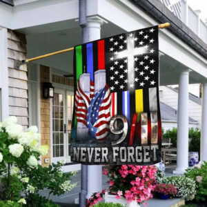 9/11 Flag First Responders Never Forget 9/11 QNN544Fv1