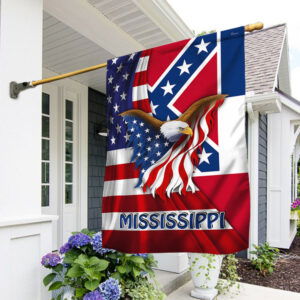 Mississippi Eagle Flag MLH1774Fv24