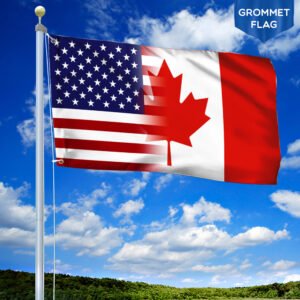 American Canadian Grommet Flag TRN1369GF