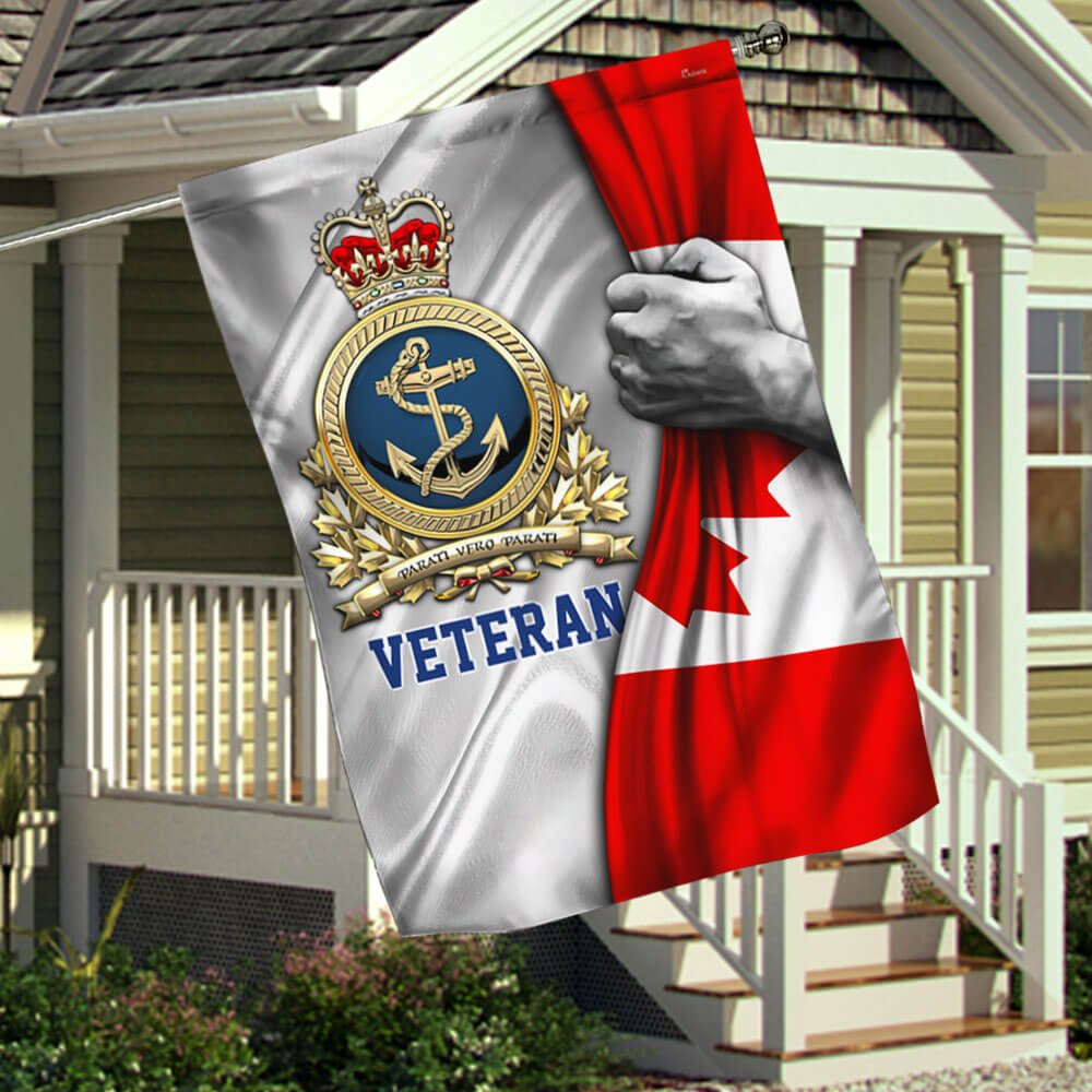 Royal Canadian Navy Veteran Flag 