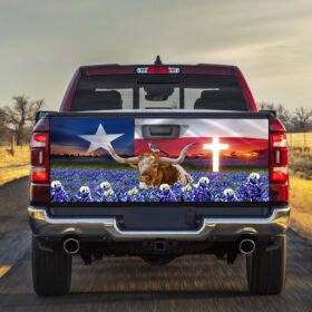 Texas That Place Forever In Your Heart Truck Tailgate Decal Sticker Wrap TRN1290TD