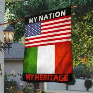American Italian Flag My Nation My Heritage DBD2868Fv2