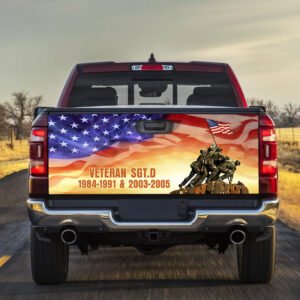 U.S. Military Memorial Truck Tailgate Decal Sticker Wrap TRN1171TDv1