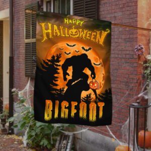 Halloween Flag BigFoot In the Night NTT56F