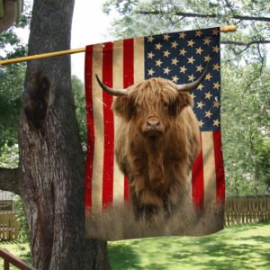 Highland Cattle Flag LHA1760F