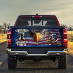 U.S. Veteran American Eagle Truck Tailgate Decal Sticker Wrap THB3394TD