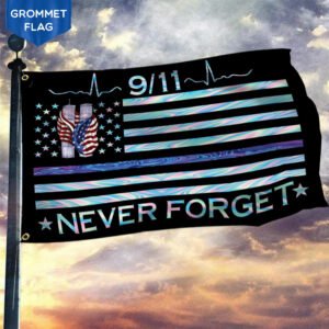 911 Grommet Flag Patriot Day Never Forget DDH2744F