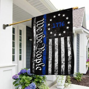 Thin Blue Line Betsy Ross Flag QNK852Fv1