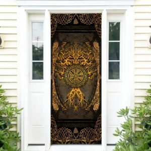 Tree Of Life Viking Door Cover ANL52D