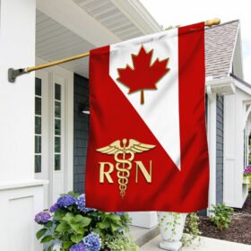Registered Nurse Canadian Flag TRL1302Fv2