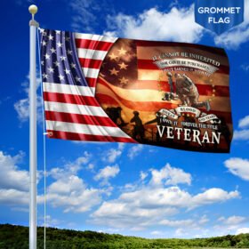 Veteran Grommet Flag Forever The Title Veteran MLH1885GF