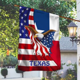 Texas Eagle Flag MLH1774Fv17