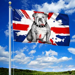 British Bulldog Grommet Flag UK Proud NTB243GFv2