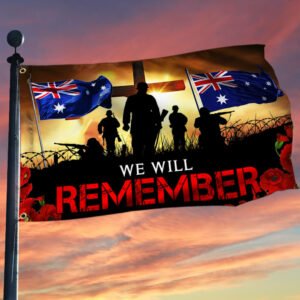 Australia Veteran Grommet Flag MO Love Respect NTT131GF