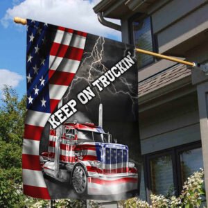 Trucker Flag Keep On Truckin' LHA1792F
