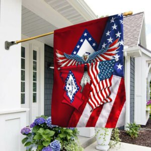 Arkansas American Eagle Flag THB3348Fv4