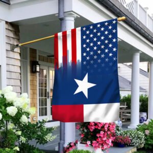 Texas And American Patriotic Texan Flag LHA1828F