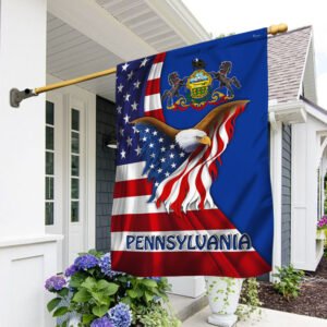 Pennsylvania Eagle Flag MLH1774Fv28
