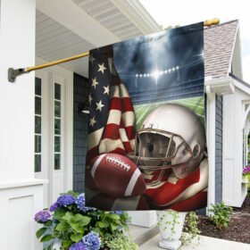 Football & American Flag DDH2931F