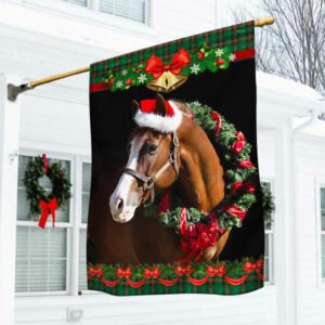 Horse Flag Merry Christmas Horse Flag TRL1502F