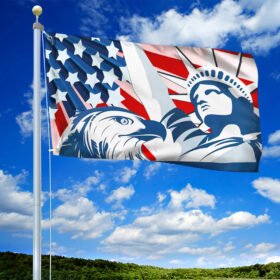 American Grommet Flag Liberty NTT140GF