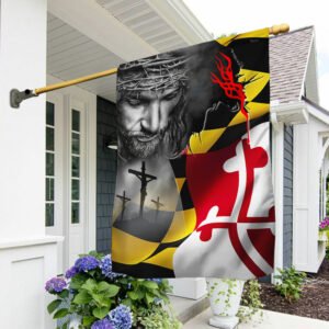 Maryland With God Flag LHA1859F