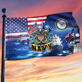 U.S. Navy Veteran Flag THH3451GF