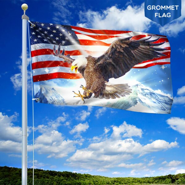 American Grommet Flag Light Sky NTT91GF
