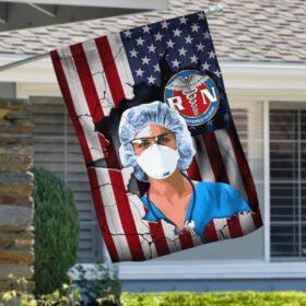 Registered Nurse American Flag LHA1810F