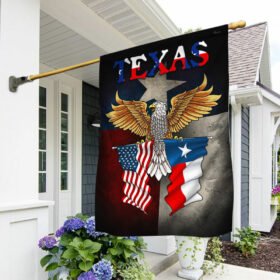 Texas State American Flag QNN254Fv4