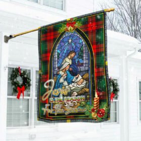 Jesus Is The Reason For The Season Christmas Flag MBH177F