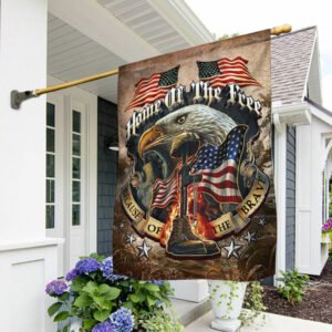 U.S. Veteran Flag Home Of The Free Because Of The Brave DDH2925F