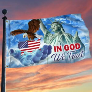 Faith American Grommet Flag In God We Trust DDH2912GF