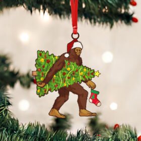 Christmas Bigfoot Ornament MLH1960O