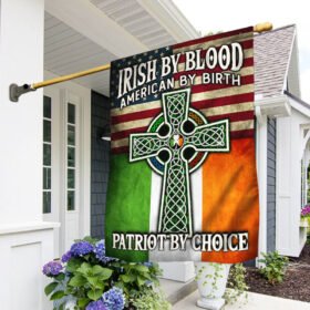 Irish Flag Irish By Blood American By Birth Patriot By Choice MLH1928F