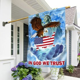 Faith American Flag In God We Trust DDH2912F