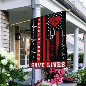 Nurse Flag Save Lives NNT141F
