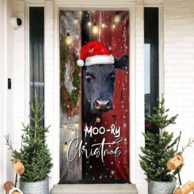 Angus Moory Christmas Door Cover THH3472D